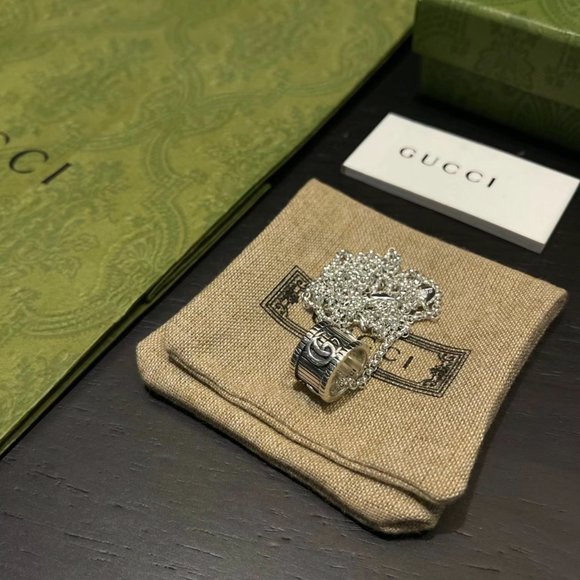 Gucci do old transport ring necklace - Picture 7 of 8